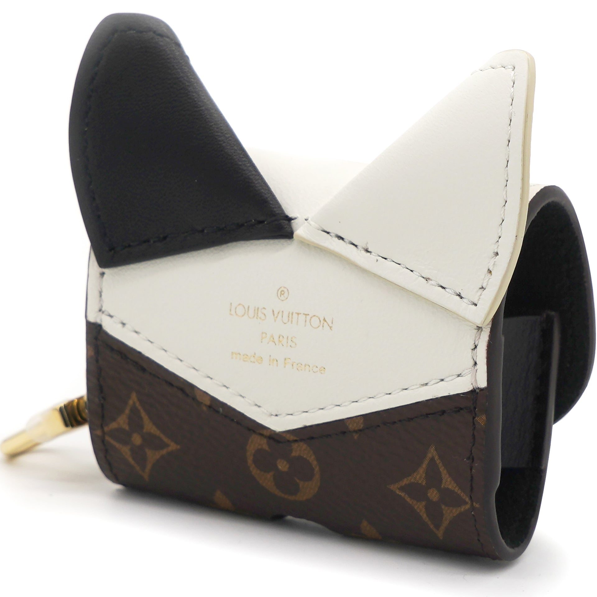 New in Box LOUIS VUITTON Earphones AirPods Brown Monogram Case