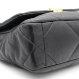 19 Small Flap Black Bag