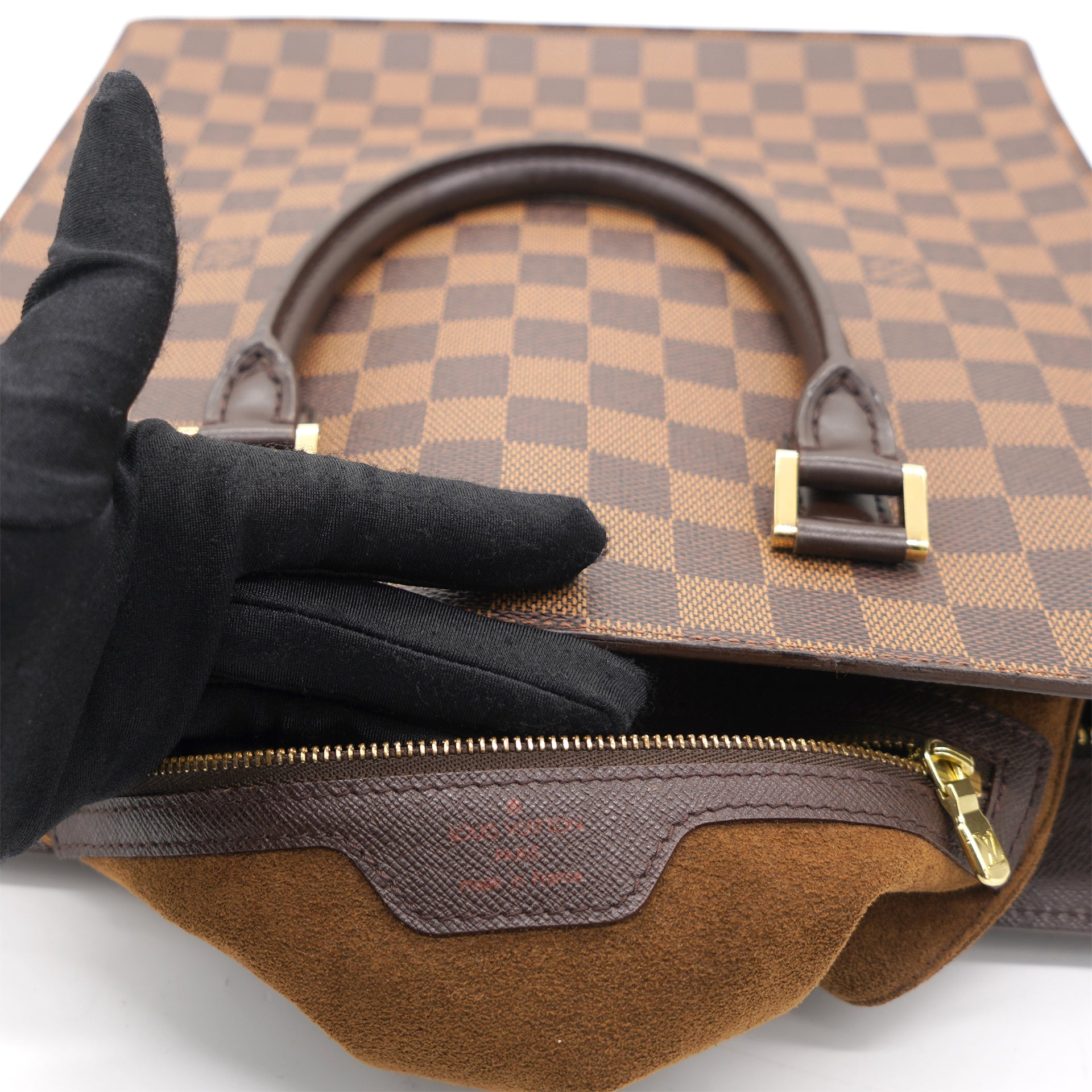 Louis Vuitton Venice Sac Plat Bag Damier PM Brown
