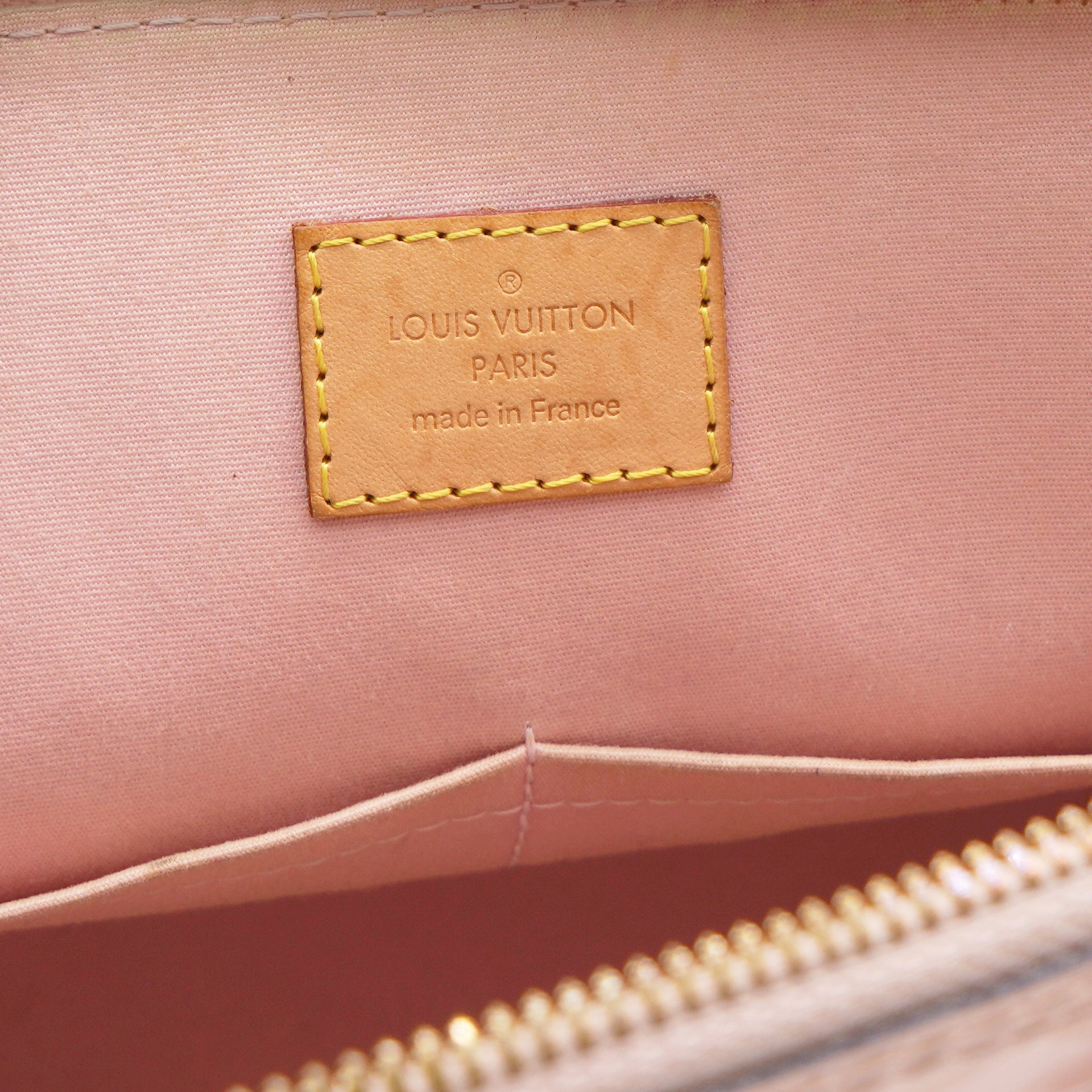 Louis Vuitton Rose Ballerine Monogram Vernis Alma MM Bag – STYLISHTOP