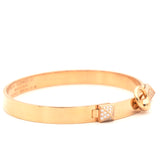 18K Rose Gold Diamond PM Collier De Chien Bracelet