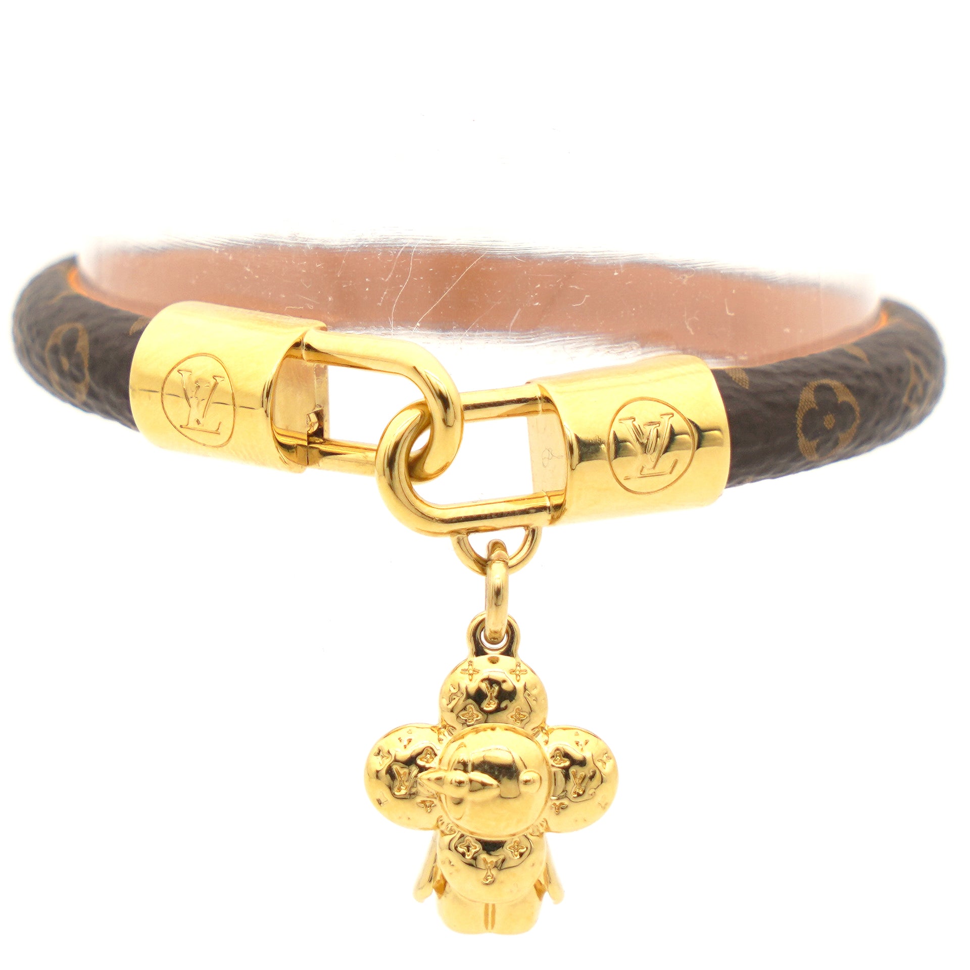 Exceptional Louis Vuitton Gold Charm Bracelet