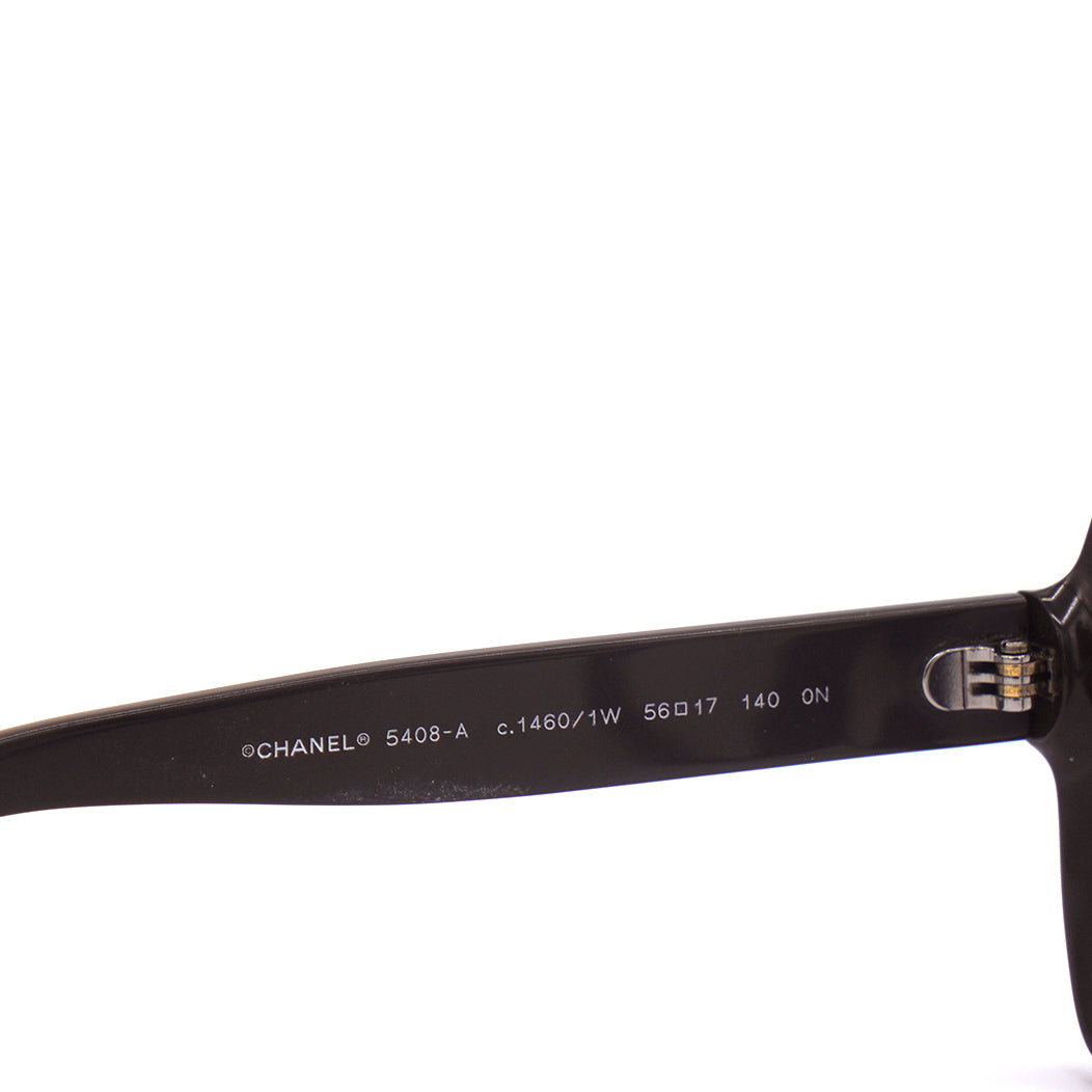 Brown 5408-A Square Glasses