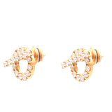Finesse Diamond 18K Rose Gold Earrings