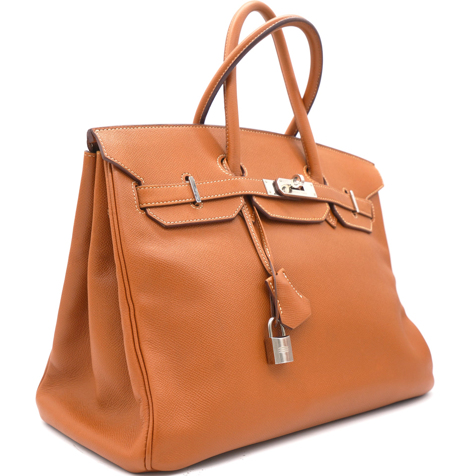 Hermes Epsom Leather Birkin 35 Bag Tan – STYLISHTOP