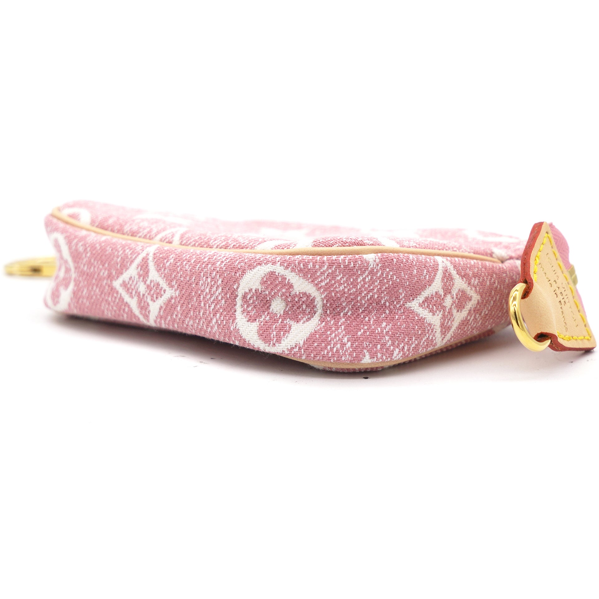 Louis Vuitton Micro Pochette Accessories Pink Denim – STYLISHTOP