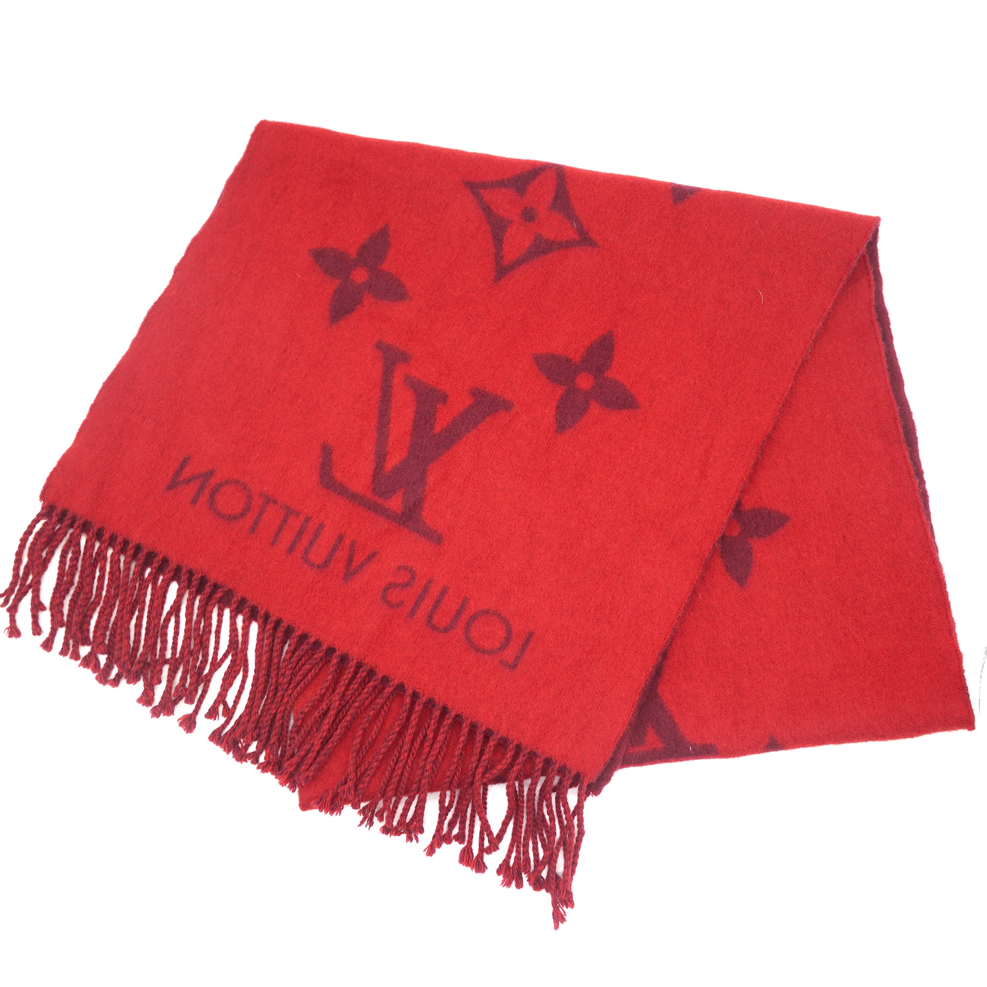 Louis Vuitton - Authenticated Reykjavik Scarf - Cashmere Pink for Women, Very Good Condition