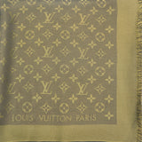 shawl brown monogram