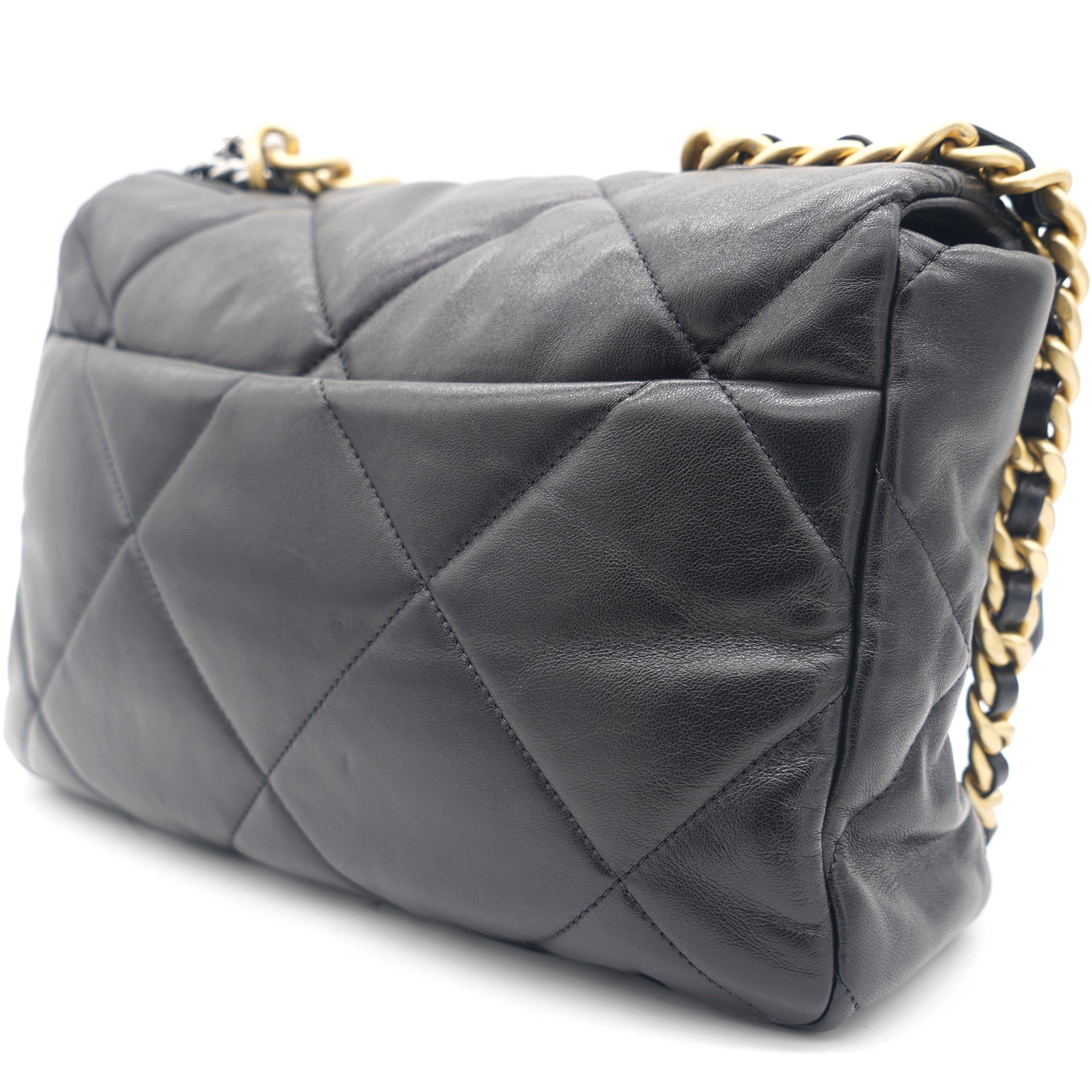 Chanel 19 Large Flap Black Bag – STYLISHTOP