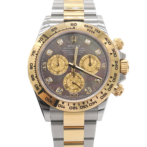 Cosmograph Daytona Oystersteel and Yellow Gold 40mm M116503