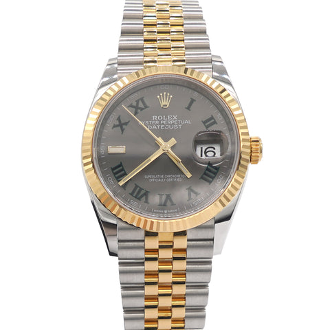 Datejust Oystersteel and Yellow Gold 36mm 126233