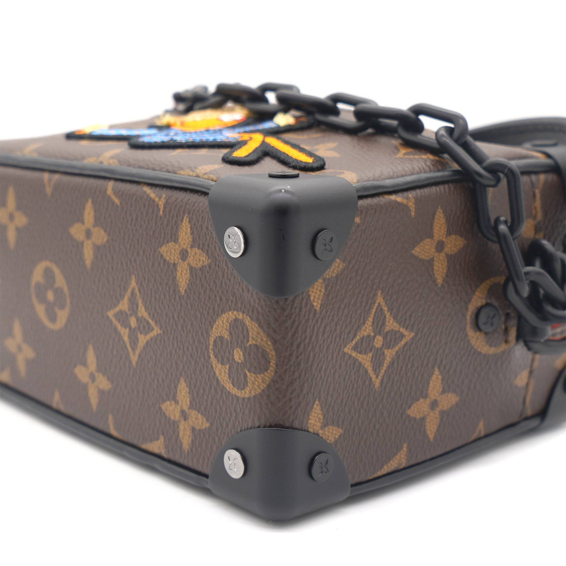 Louis Vuitton Soft Trunk Pouch Monogram Brown in Canvas/Leather with Gold- tone - US