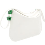 White Flap Shoulder Bag