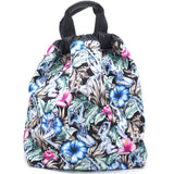 Colourful Flower Pattern Drawstring Backpack