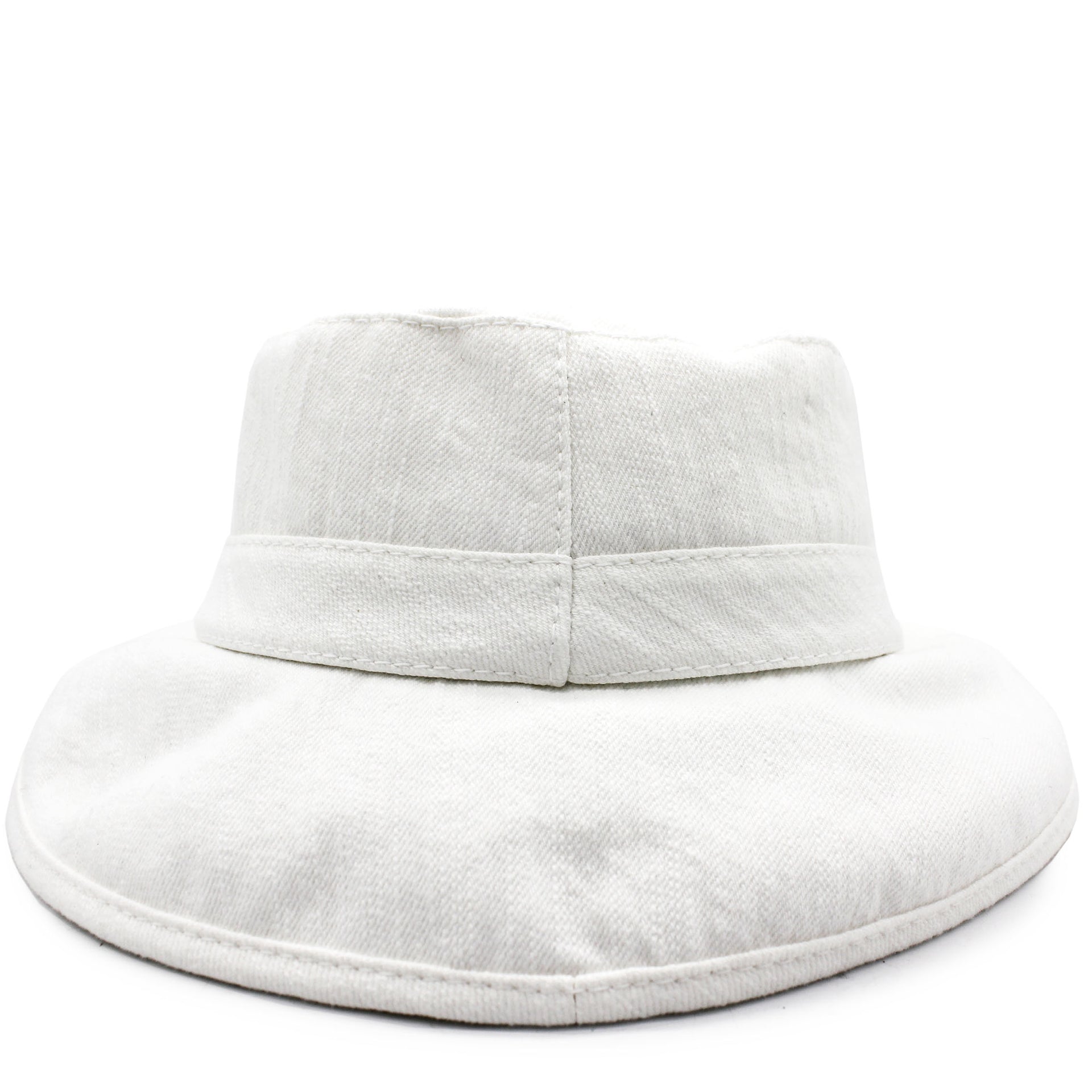 Cotton White Bucket Hat