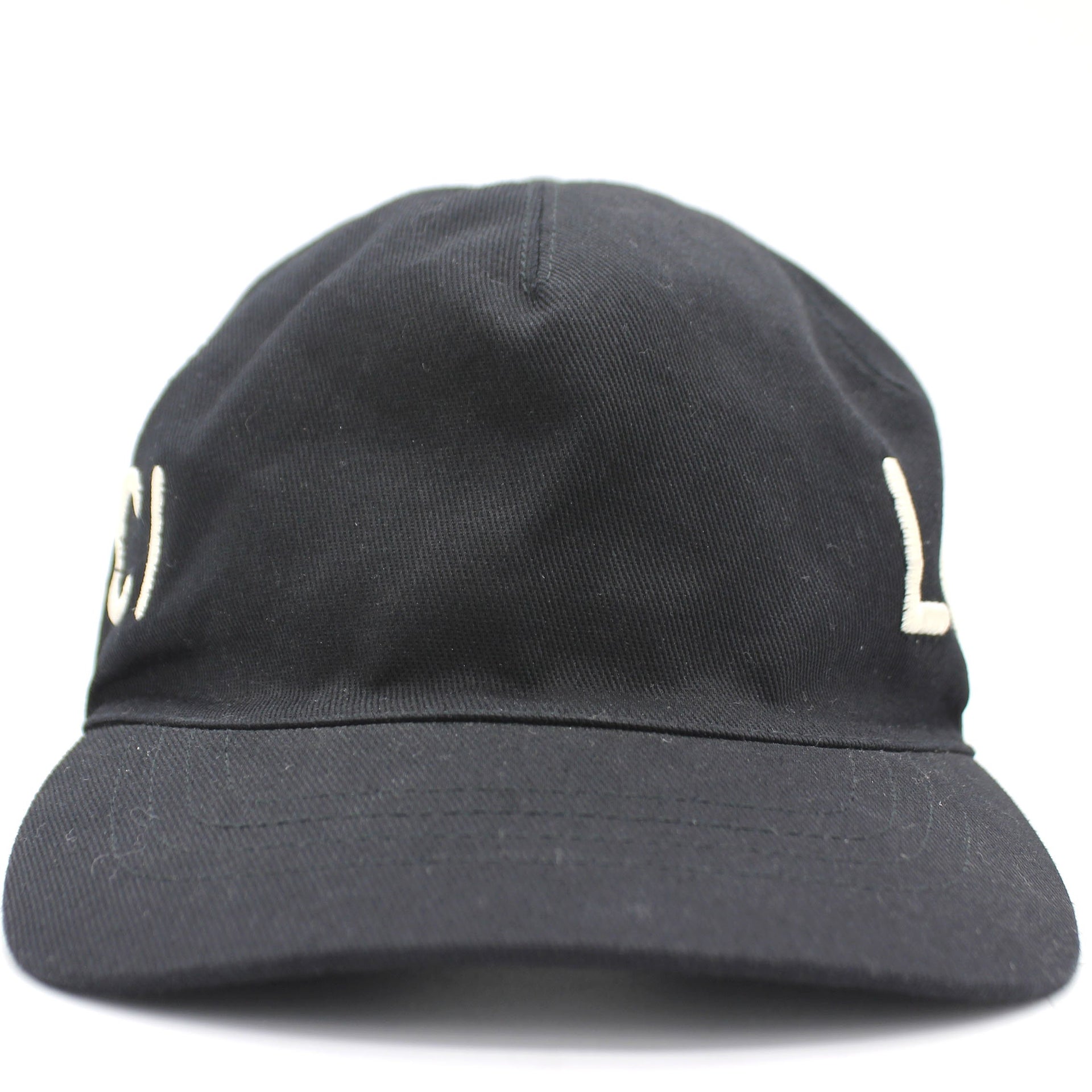 Cotton Web Baseball Hat Black size L