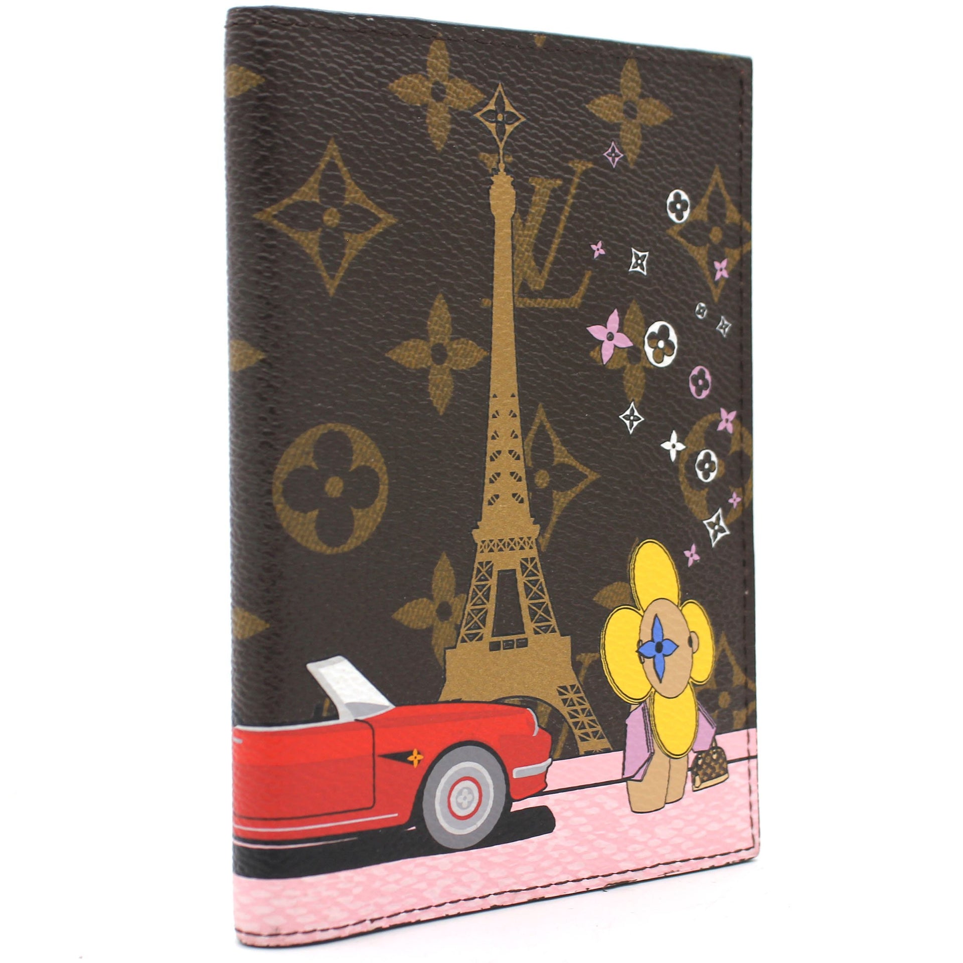 New in Box Louis Vuitton Limited Edition Paris Passport Cover at