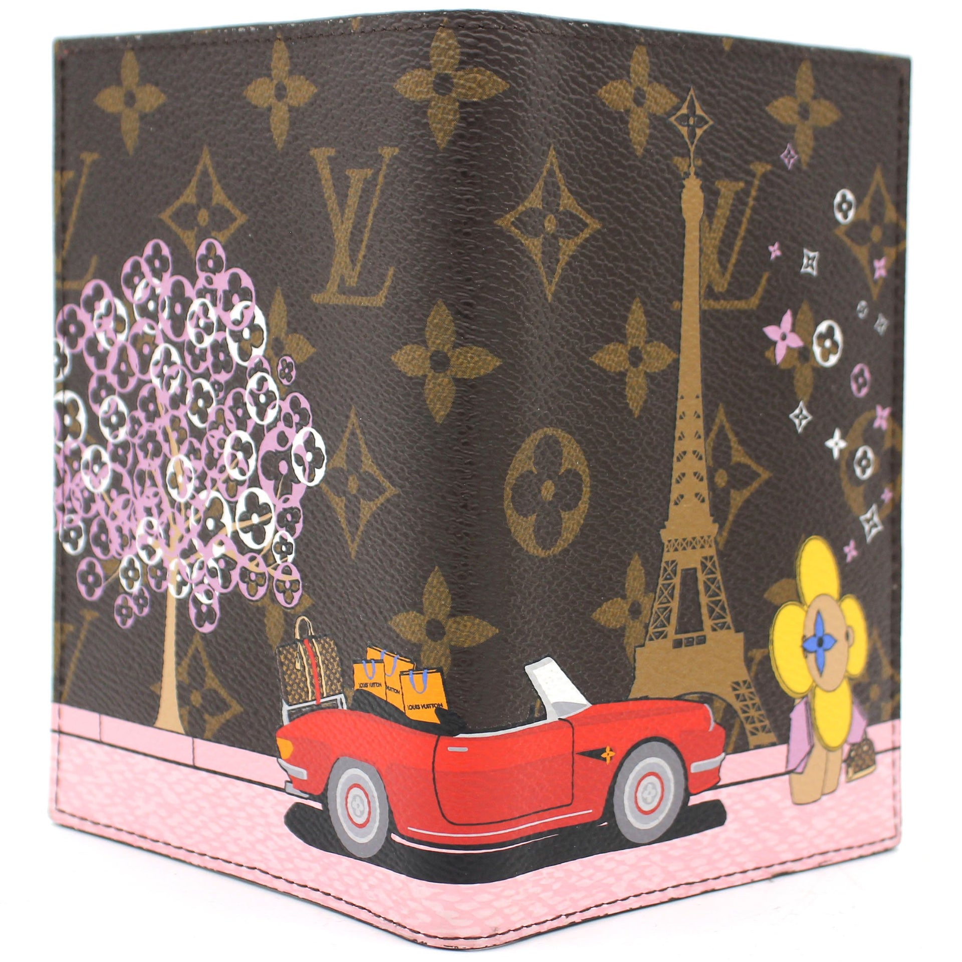 Louis Vuitton 2021 Monogram Vivienne Paris Passport Cover - Brown
