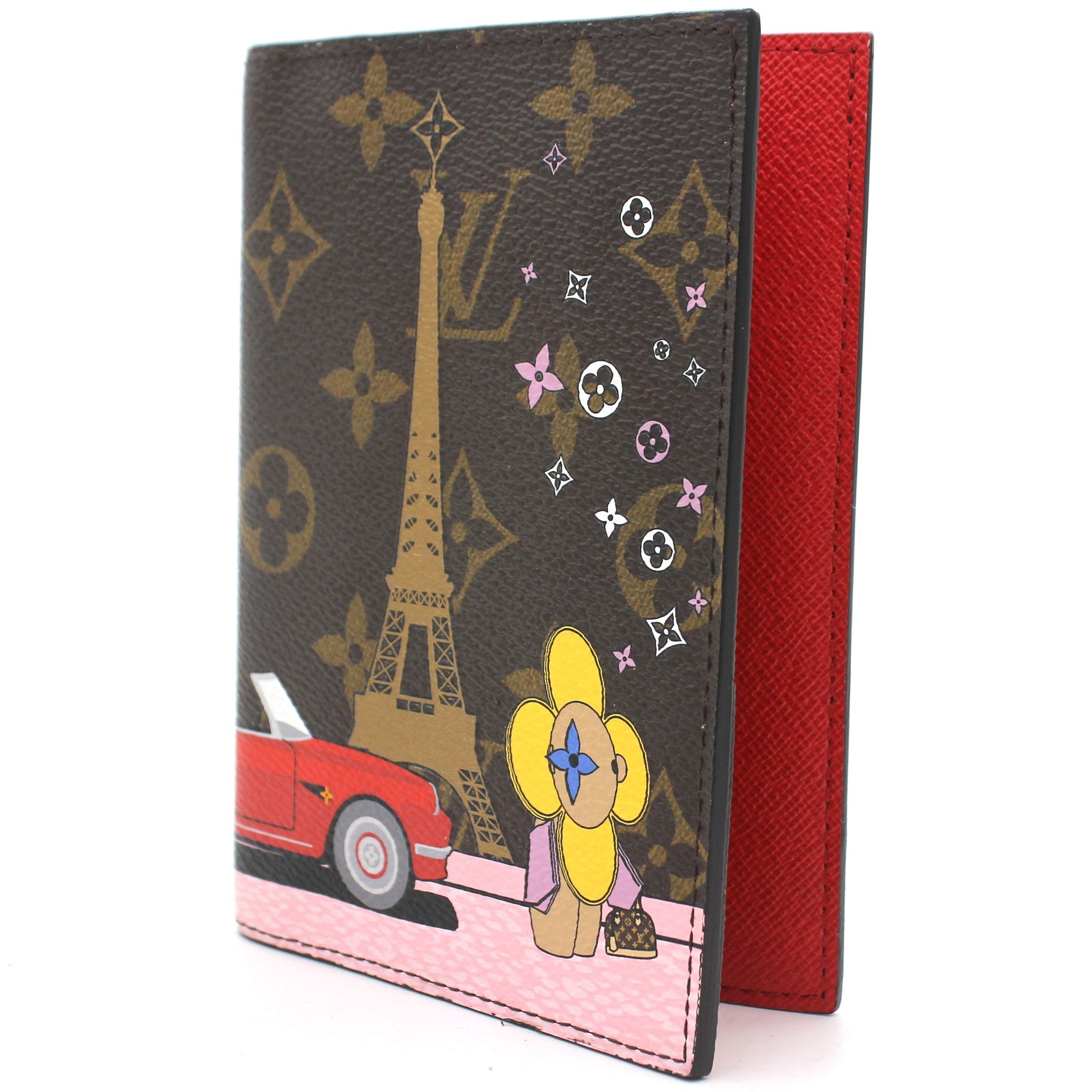 Louis Vuitton Wallet & Passport Cover Holder Vivienne Holiday