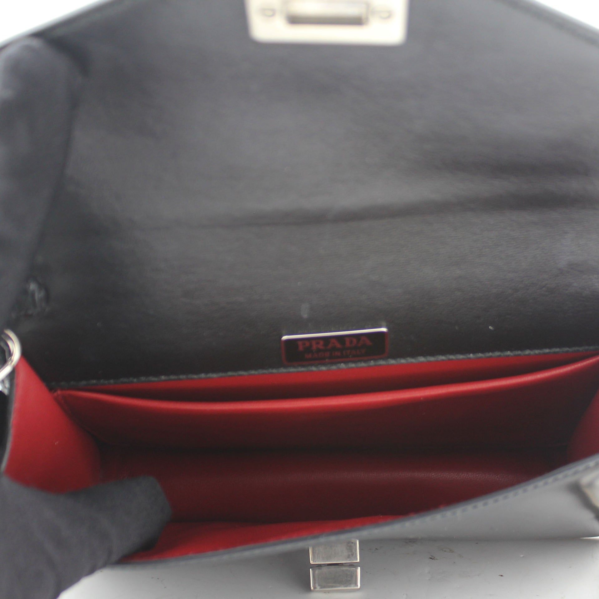 Box Leather turn-lock crossbody Bag