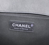 Chanel Lambskin Iridescent PVC Chevron Quilted Medium Boy Flap Bag