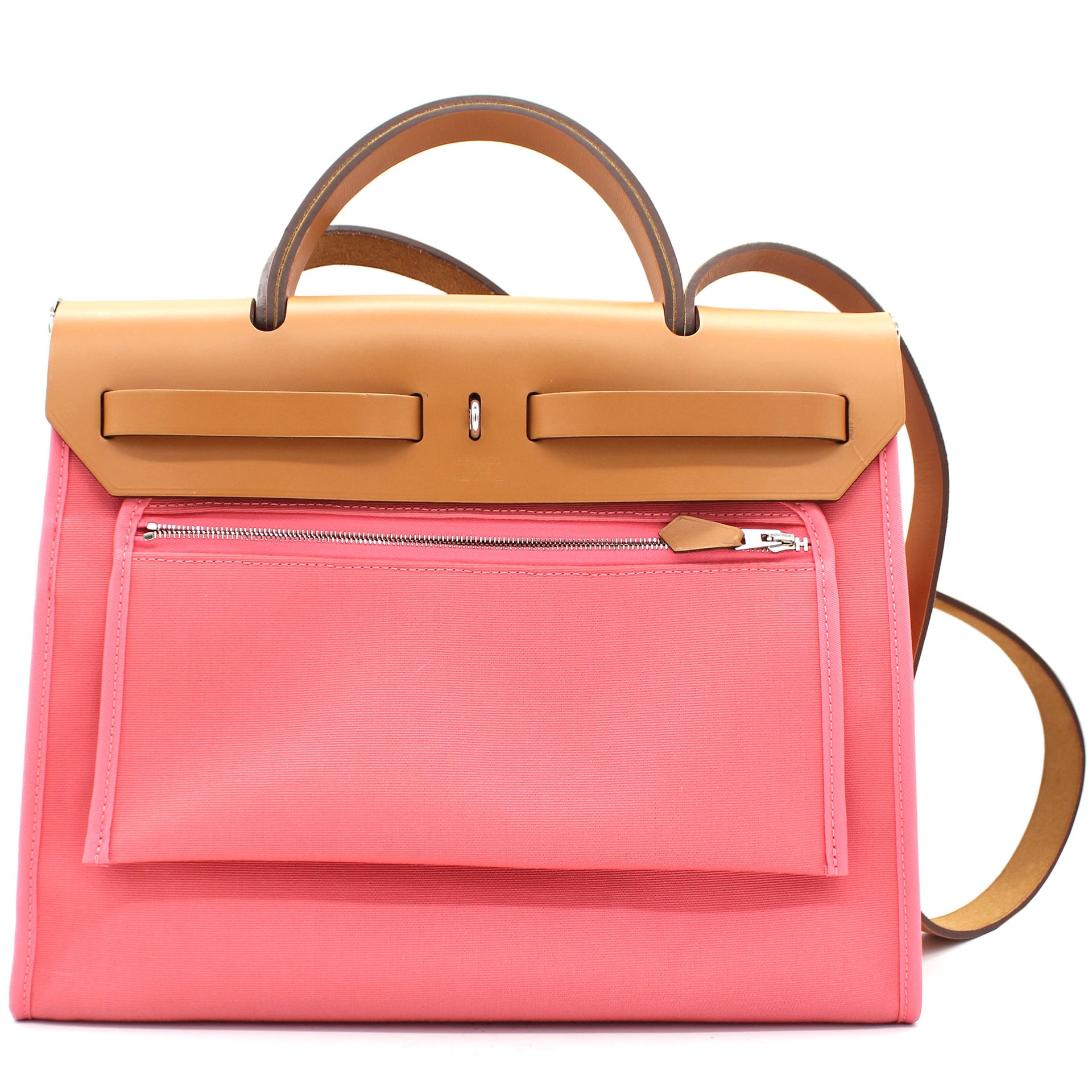Belle & Homme - Hermes Herbag Rose Azalee in PM Condition: Brand