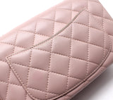 Chanel Classic Flap Mini Lambskin Pink