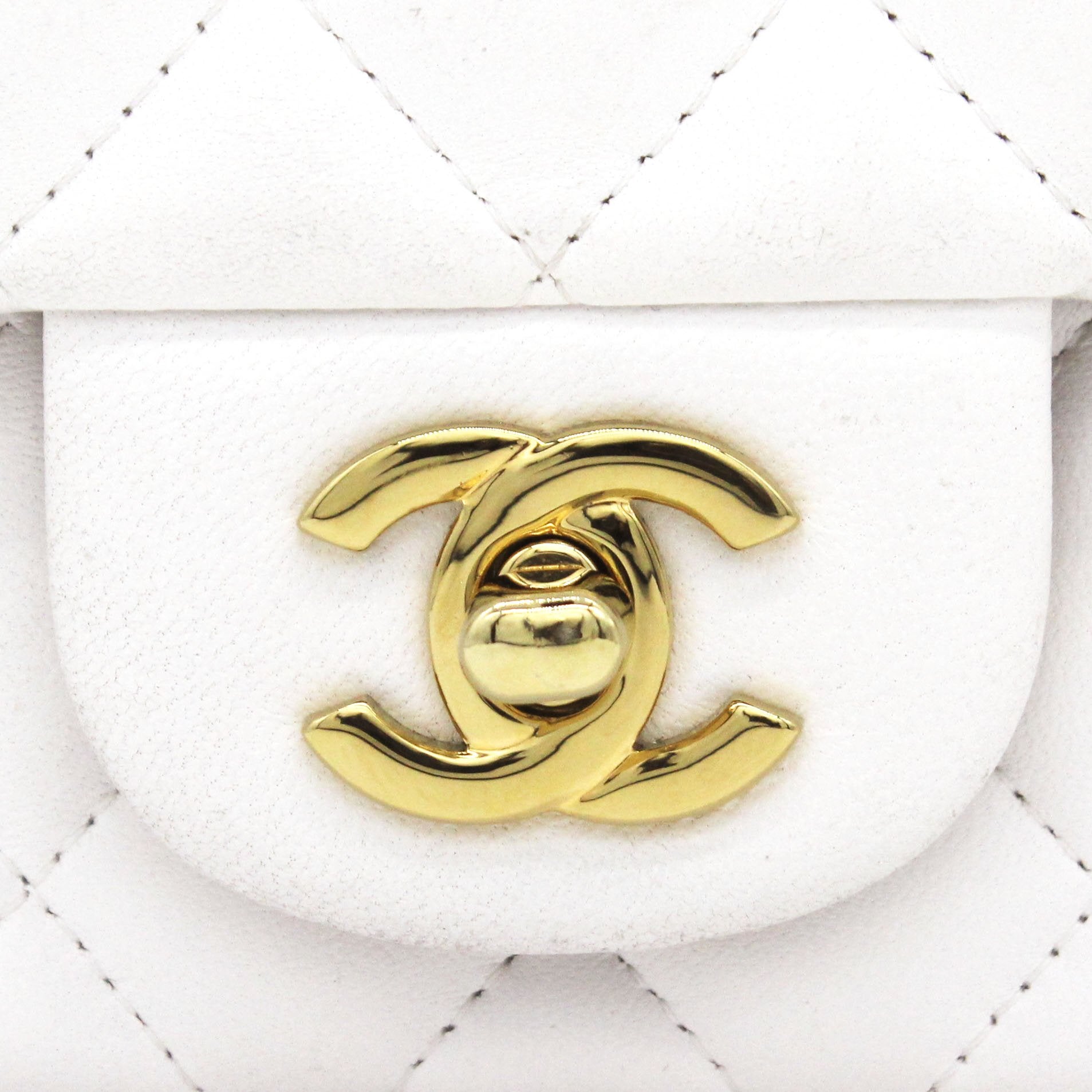 Chanel Classic Flap Mini Quilted Lambskin White – STYLISHTOP