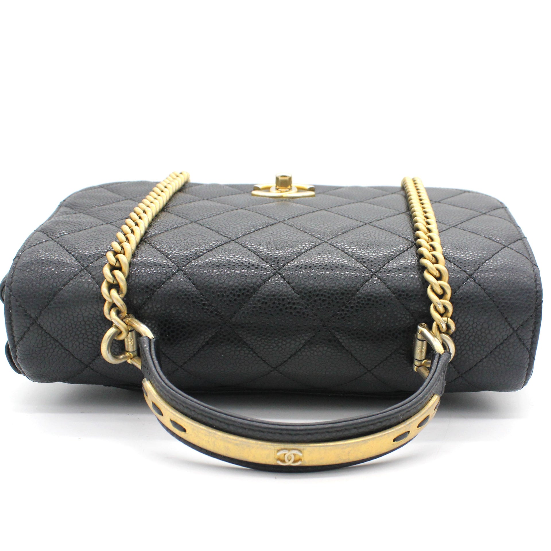 Chanel Caviar Carry Around Flap Bag Black – STYLISHTOP