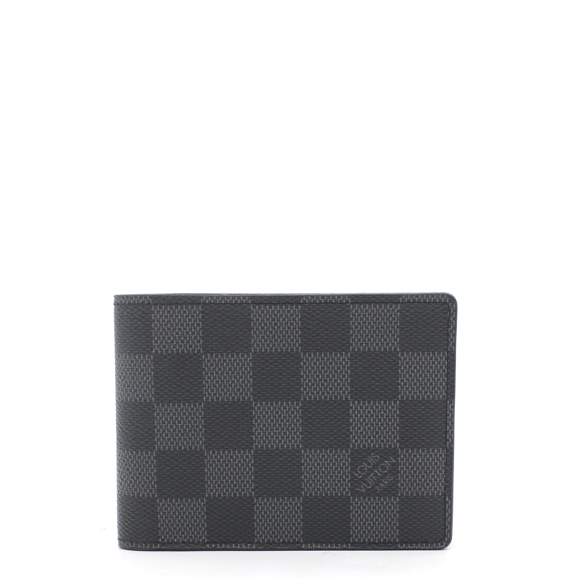 Louis Vuitton Multiple Wallet Damier Graphite Black/Grey in Canvas
