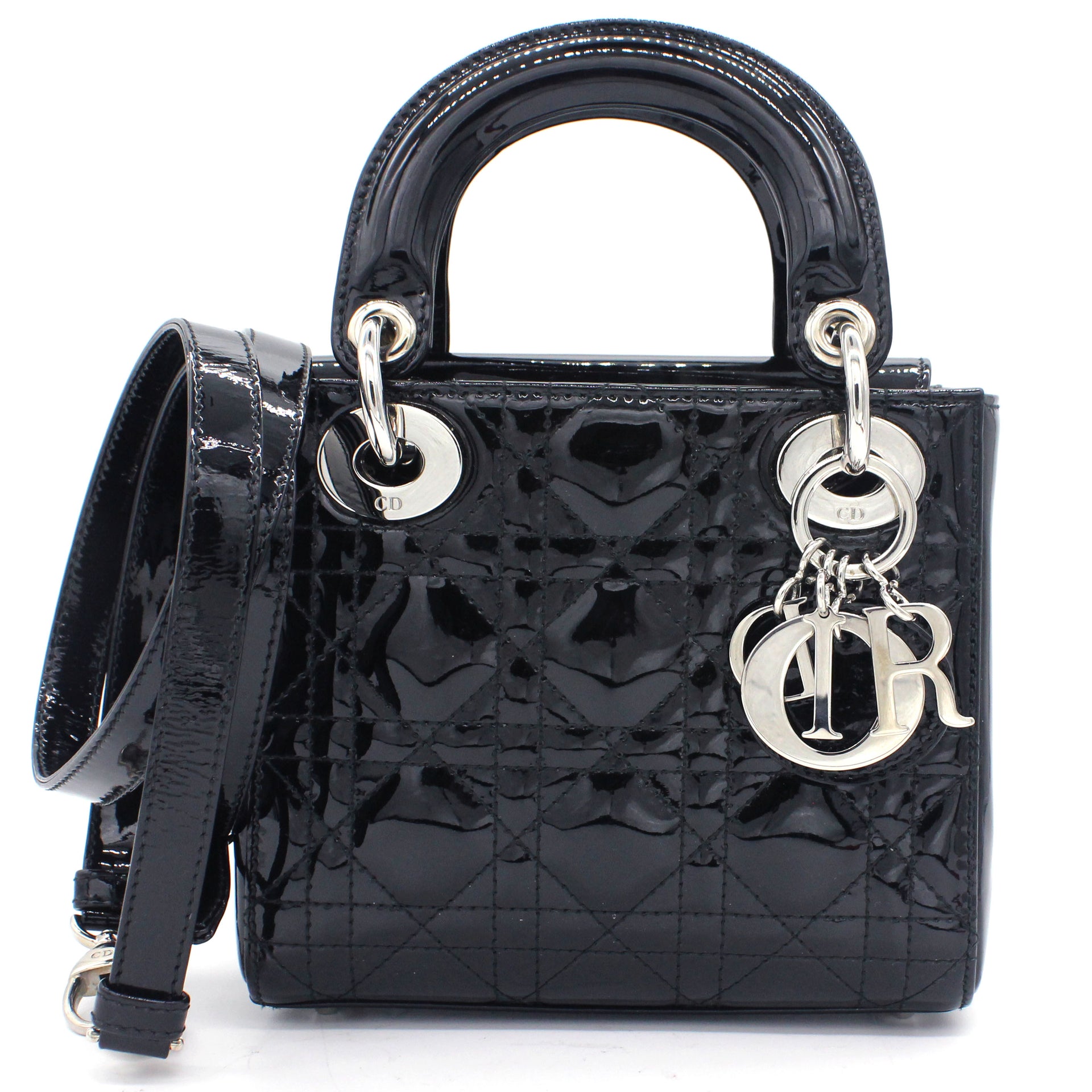 Mini lady dior patent leather Clearance