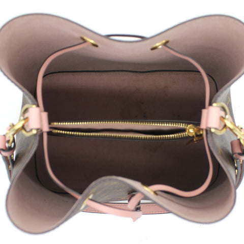 NéoNoé Monogram Shoulder Bag Pink