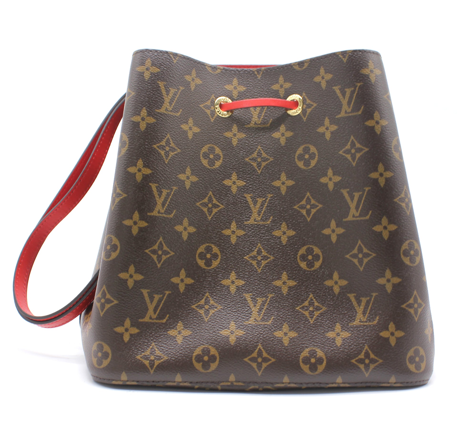 Louis Vuitton Red Accent Crossbody
