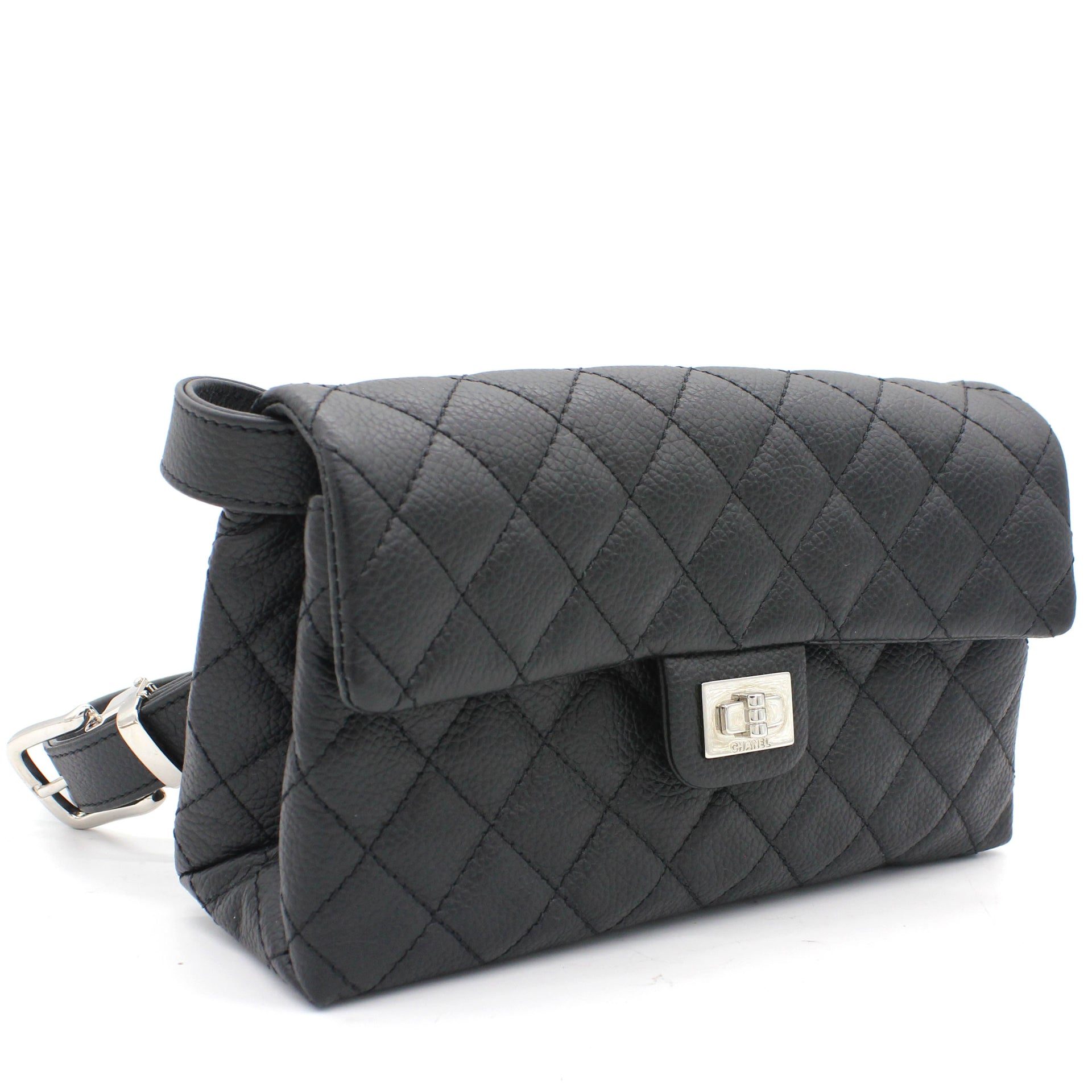 Black Chanel CC Belt Bag