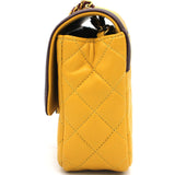 Lambskin Quilted Mademoiselle Mini Flap Bag