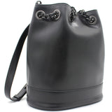 Vara Bow Bucket Black Bag