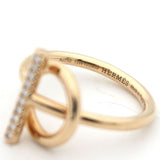 18K Rose Gold Diamond Finesse Ring 52