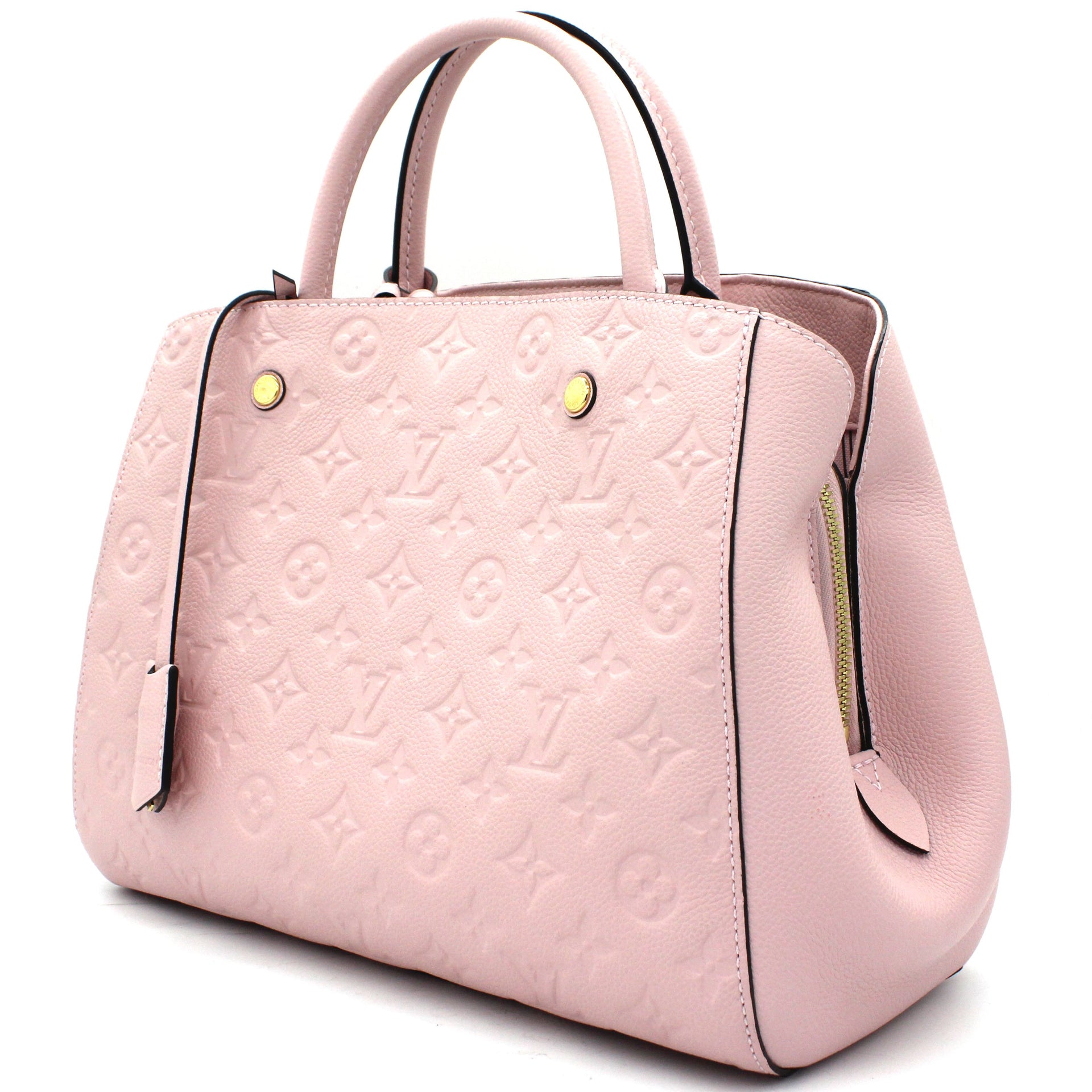 Louis Vuitton Empreinte Montaigne MM Rose Poudre Pink Tote