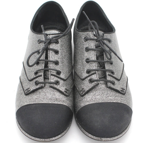 Glitter Sneakers Silver 37.5