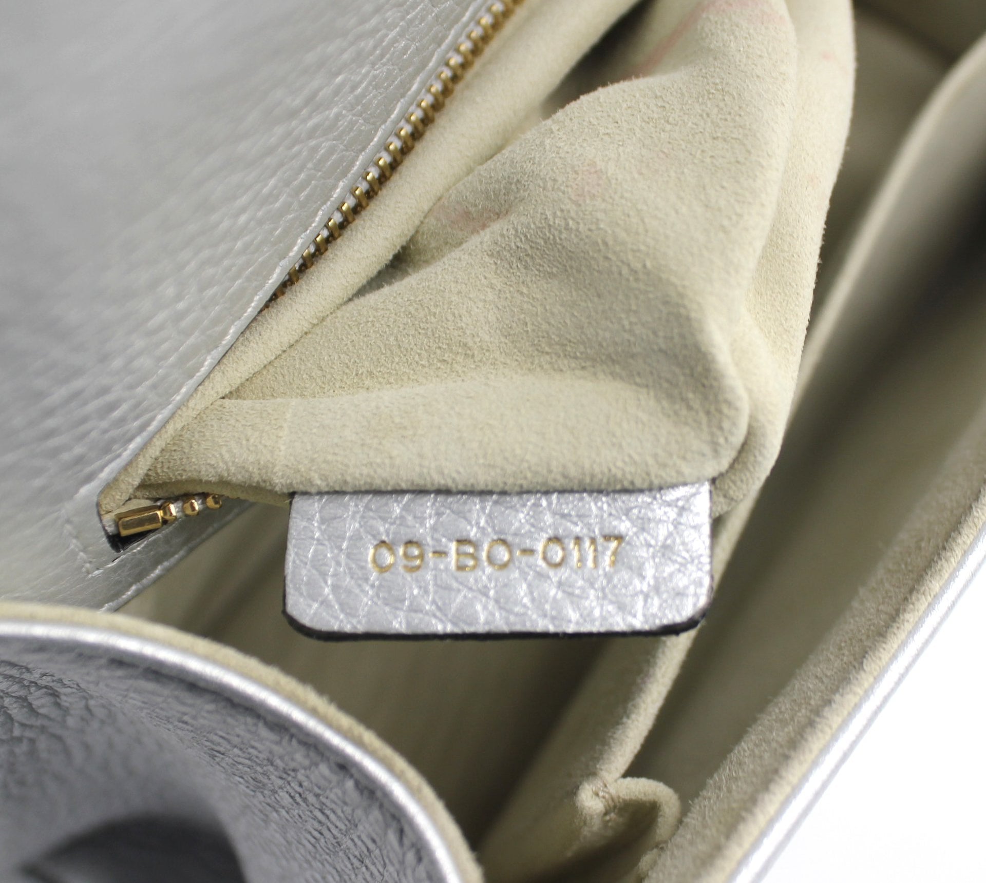 Lambskin Medium Diorama Flap Bag Silver