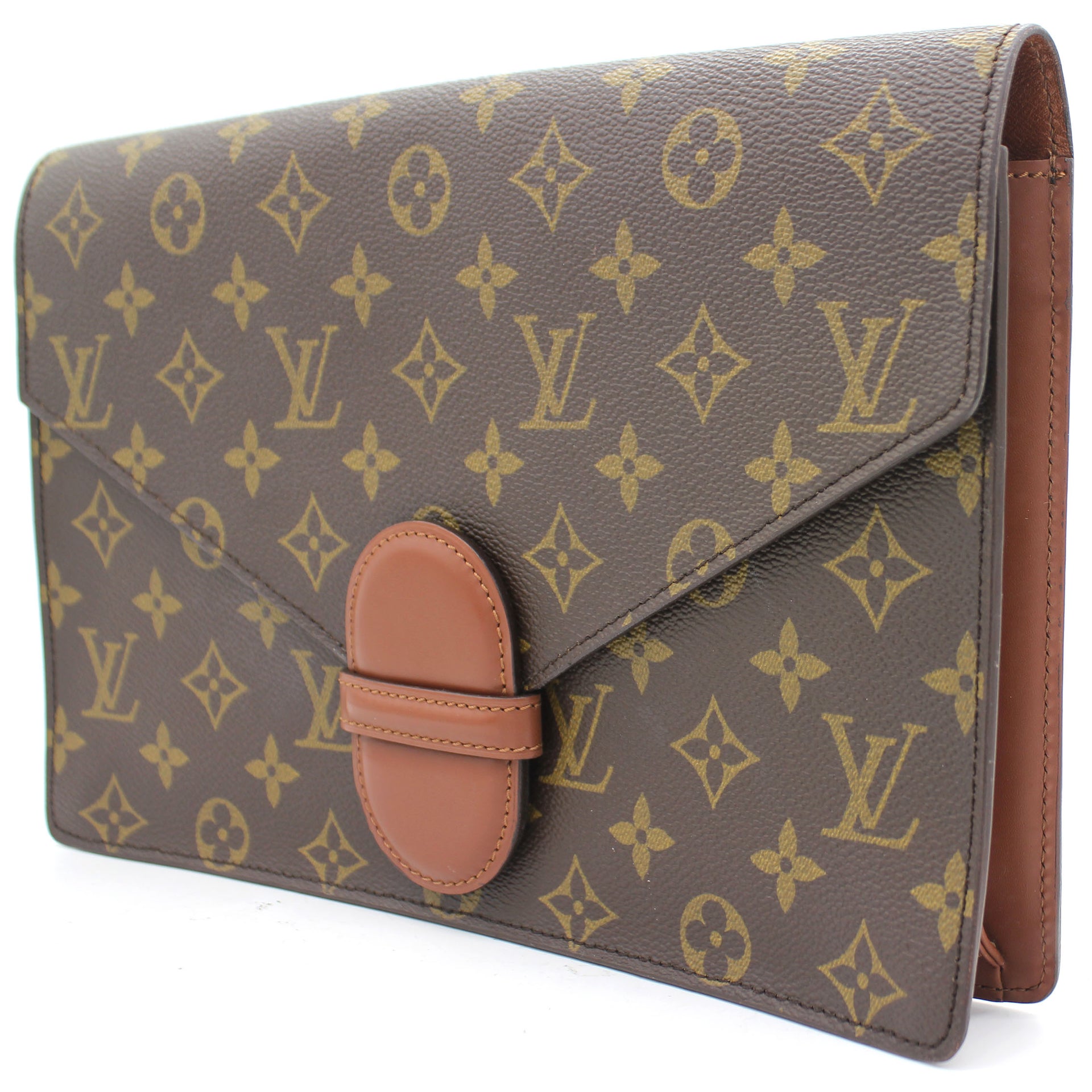 Vintage Louis Vuitton M51782 Ranelagh Envelope Monogram LV Clutch Bag -  Nina Furfur Vintage Boutique
