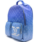 Backpack Multipockets Clouds Monogram Blue