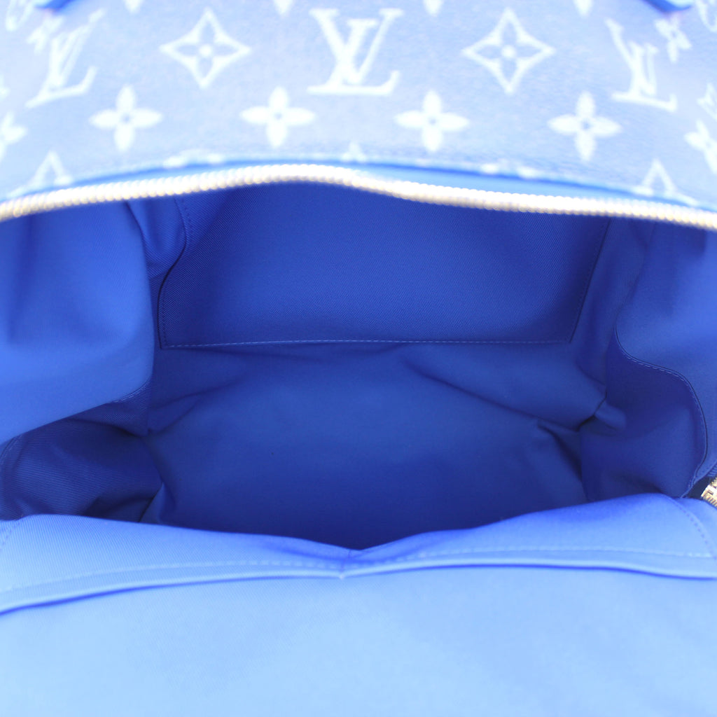 louis vuitton cloud backpack Louis Vuitton Backpack Multipockets Clouds Monogram Blue – STYLISHTOP