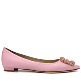 Hangisi embellished-buckle ballerina shoes