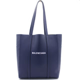 Everyday XS Tote Bag in blue calfskin