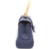 Blue Goyardine Mini Saigon Bag