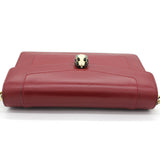 Serpenti Forever Chain Wallet Red