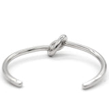 Extra Thin Knot Medium Bracelet Silver
