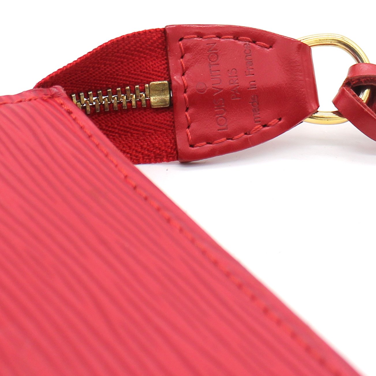 Louis Vuitton Castilian Red Epi Leather Pochette Accessoires 24 (Authentic  Pre-Owned) - ShopStyle Shoulder Bags