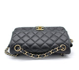 Chanel Classic Flap Mini Lambskin Black